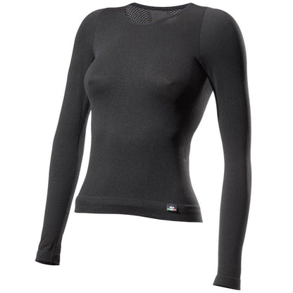 Unterhemd SIXS FTS2 Damen Langarm Schwarz