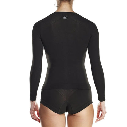 Unterhemd SIXS FTS2 Damen Langarm Schwarz