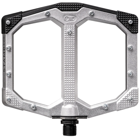 CRANKBROTHERS STAMP EVO Flat Pedale Large Silber