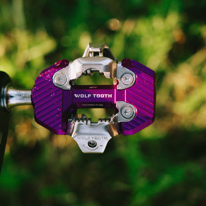 Pedale WOLF TOOTH CTRL TRAIL Clipless Violett