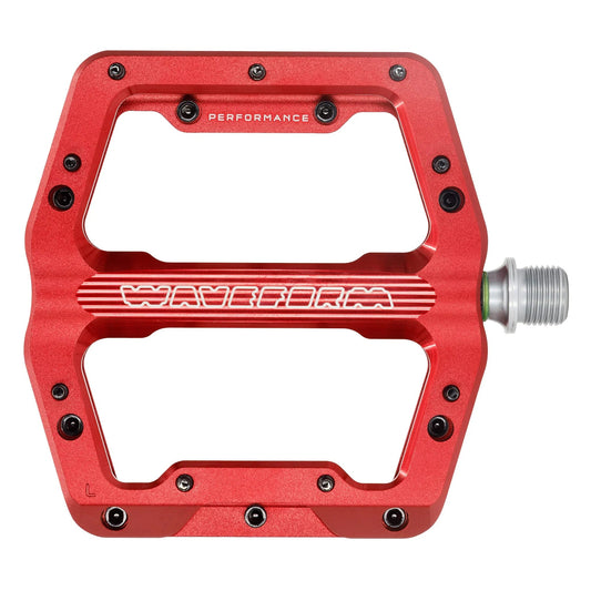 WOLF TOOTH WAVEFORM PERFORMANCE Flachpedale, rot