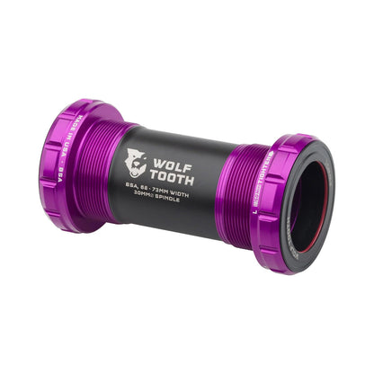 Tretlager WOLFTOOTH BSA 24mm Ultraviolet Purple