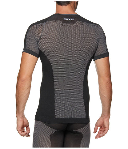 Unterhemd SIXS TS1L BT Kurzarm Schwarz Carbon