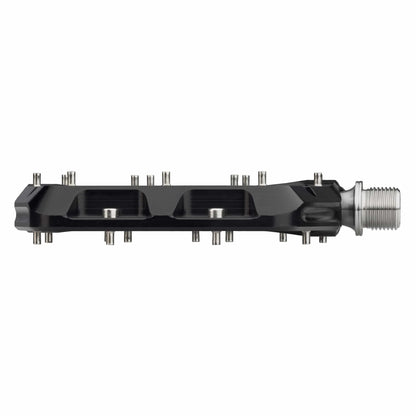 Flat Pedale WOLF TOOTH WAVEFORM Large Schwarz