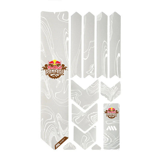 Klebeschutz für ALL MOUNTAIN STYLE EXTRA Rahmen Red Bull Rampage Ridgeline Weiß