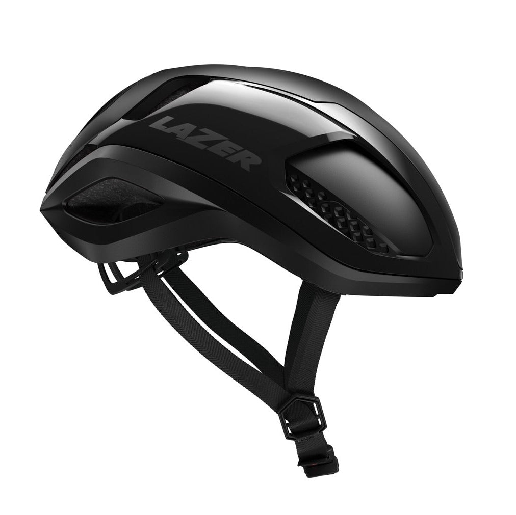 Helm Strasse LAZER VENTO KINETICORE Schwarz Matt