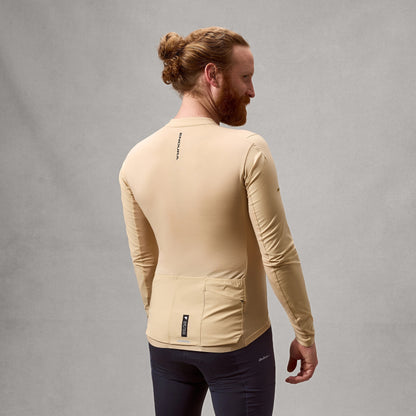Langarm-Trikot ENDURA ALLTRACK RIDE Sand