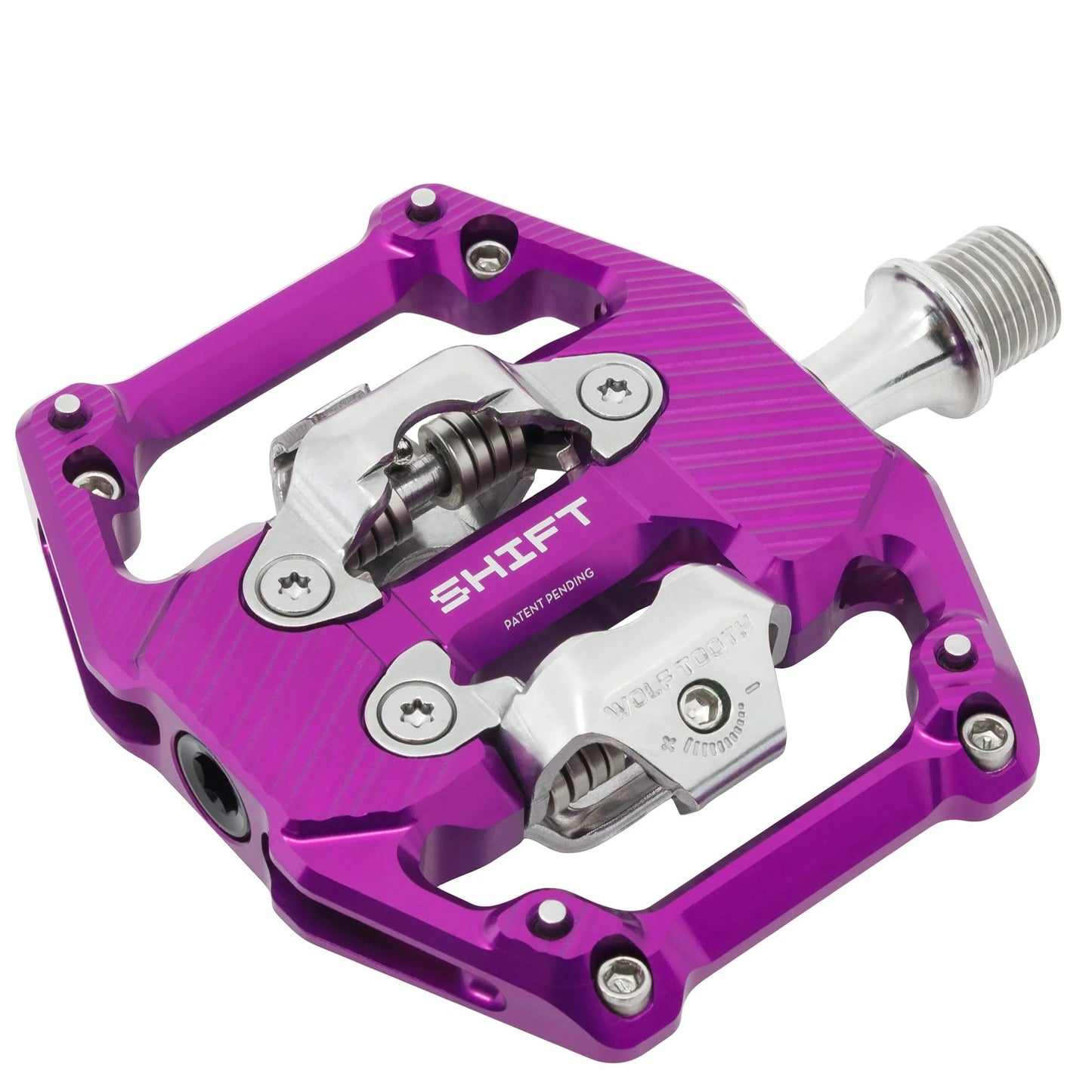 Pedale WOLF TOOTH GRAVITY CLIPLESS Violett