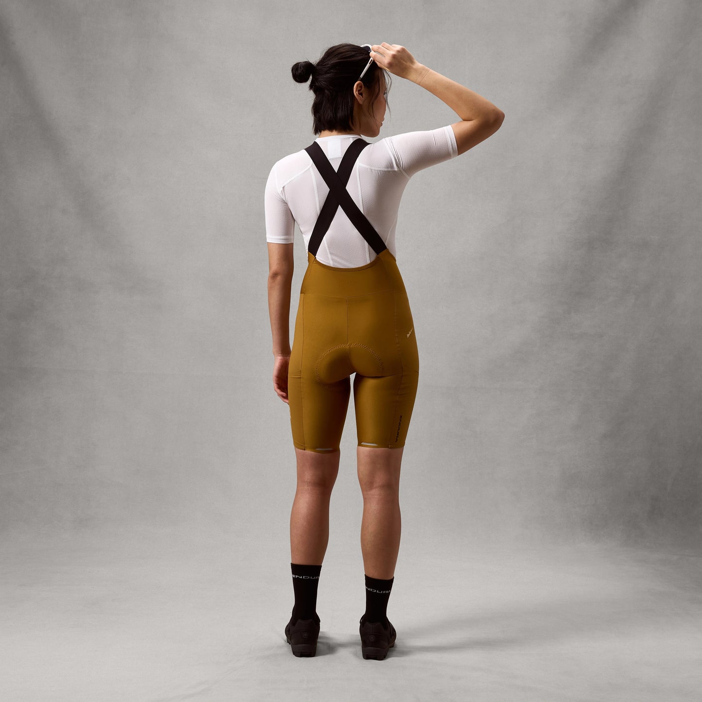 ENDURA ALLTRACK RIDE Women's Bronze Short Bib Shorts