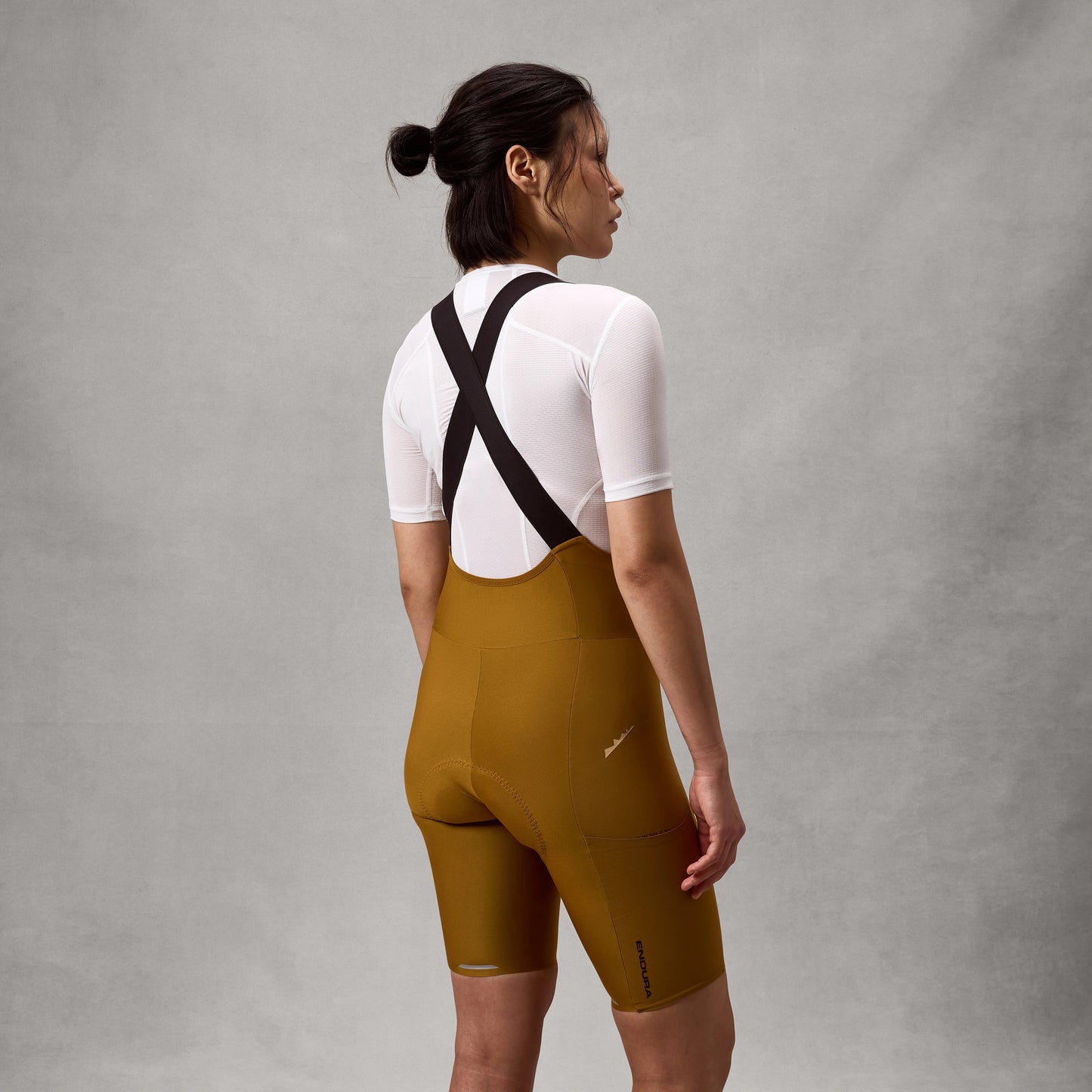 ENDURA ALLTRACK RIDE Women's Bronze Short Bib Shorts