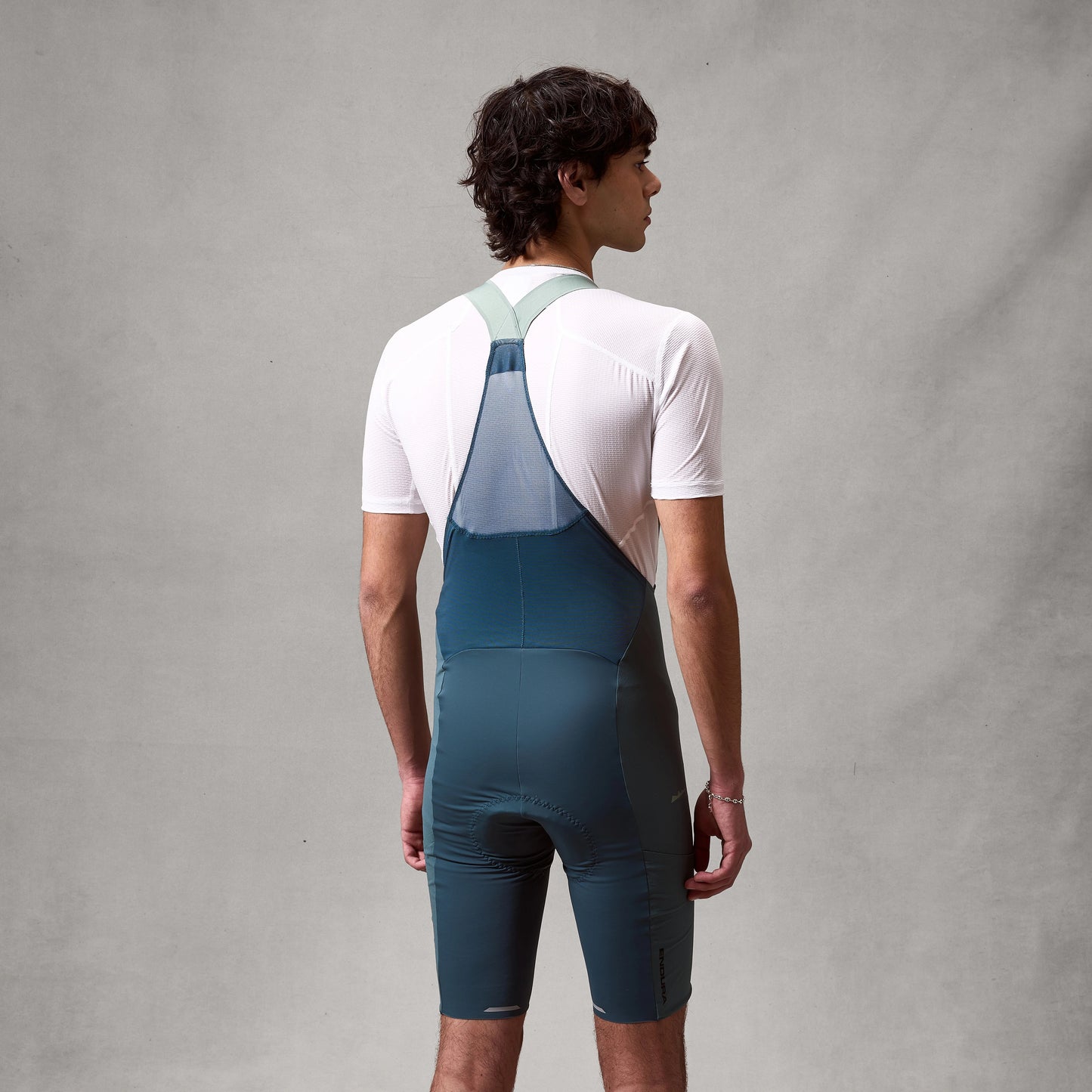 Kurze Trägerhose ENDURA ALLTRACK RIDE Teal