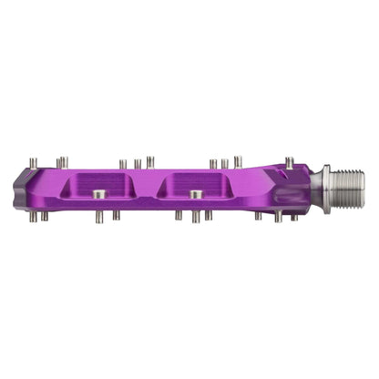 Flat Pedale WOLF TOOTH WAVEFORM Large Violett