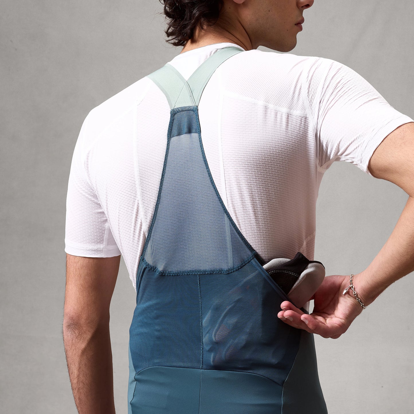 Kurze Trägerhose ENDURA ALLTRACK RIDE Teal