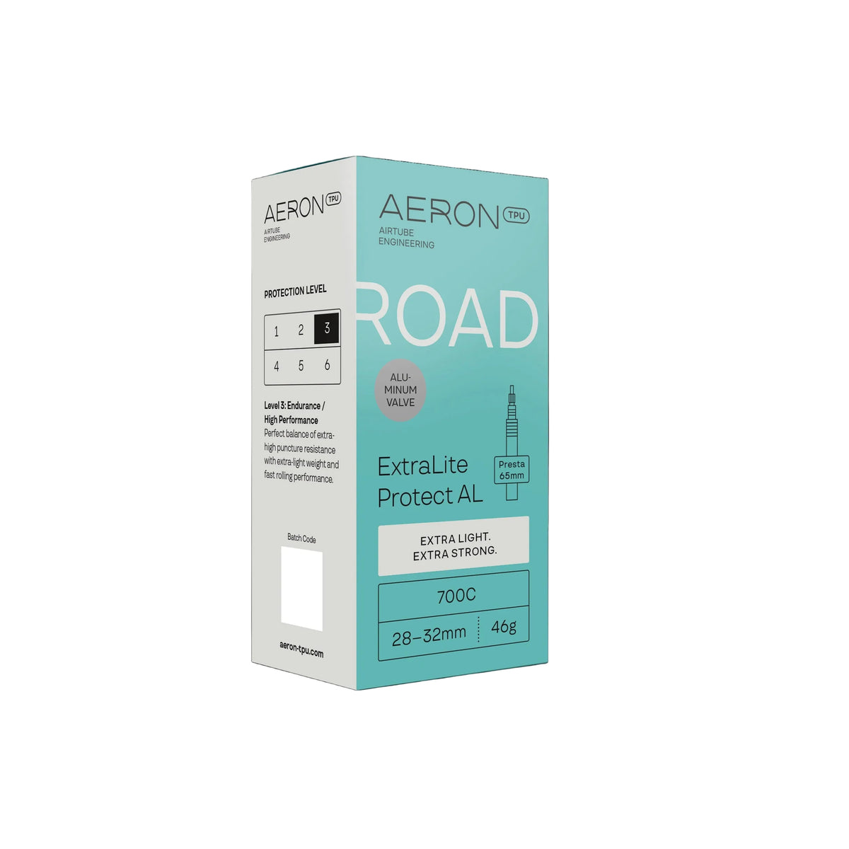 Chambre à Air AERON ExtraLite Protect Valve Alu Route 700x28-32mm