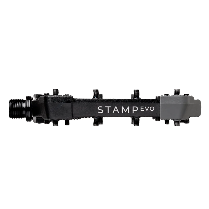 CRANKBROTHERS STAMP EVO Flat Pedale Large Schwarz