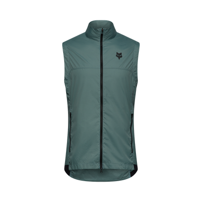 FOX RANGER WIND Weste Salbeigrün – Ansicht 1