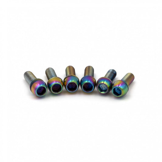 Schrauben-Kit TITLE ST1 Oil Slick (x6)