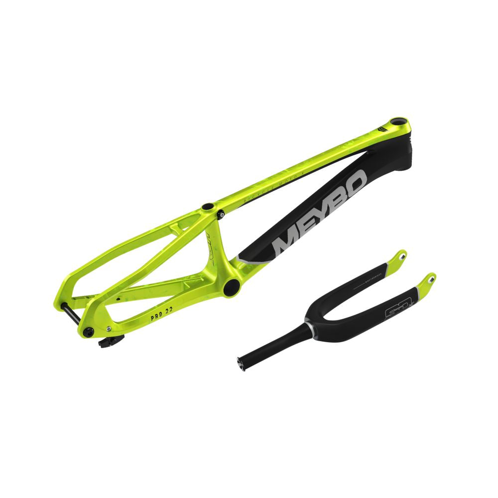 Rahmen/Gabel-Kit MEYBO HSX Carbon 2026 Neongrün/Schwarz