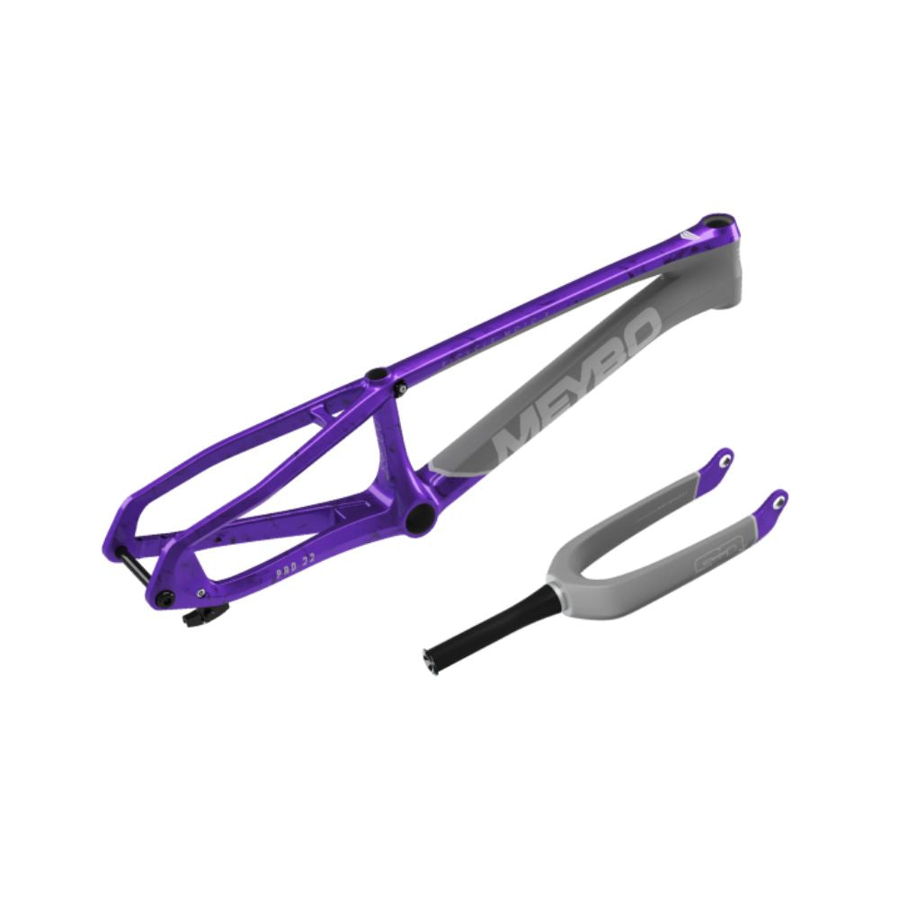 Rahmen/Gabel-Kit MEYBO HSX Carbon 2026 Violett/Grau