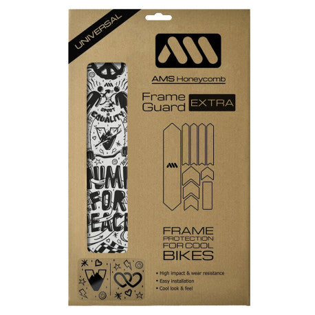 ALL MOUNTAIN STYLE EXTRA Pump for Peace Rahmen-Klebeschutz Schwarz