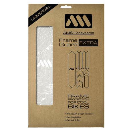 Klebeschutz für Rahmen ALL MOUNTAIN STYLE EXTRA Tracks Weiß