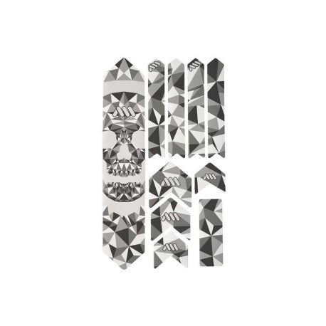 Klebeschutz für Rahmen ALL MOUNTAIN STYLE EXTRA Fractal Skull