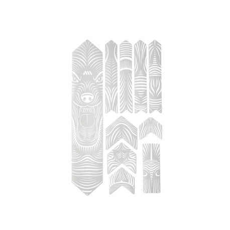 Klebeschutz für Rahmen ALL MOUNTAIN STYLE EXTRA Bär Weiß