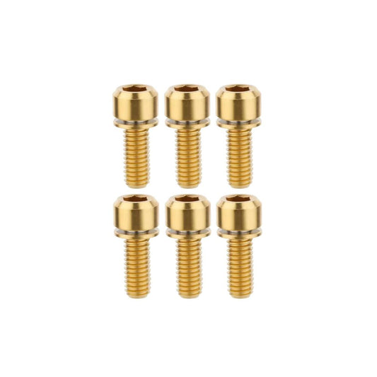 Titan-Schraubenkit TITLE ST1 / ST2 Gold (x6)