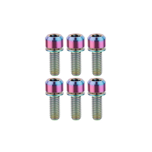 Titan-Schraubenkit TITLE ST1 / ST2 Oil Slick (x6)