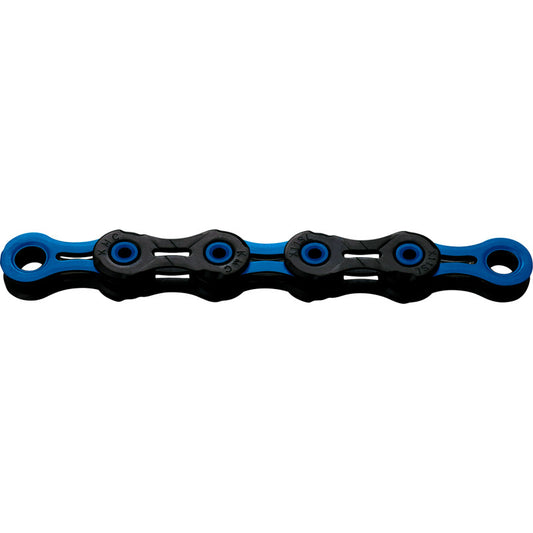 Kette 11V KMC DLC11 Waxed Schwarz/Blau Gewachselt