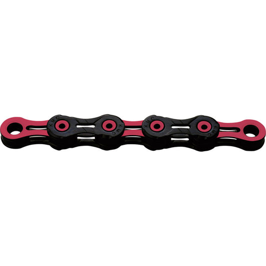 Kette 11V KMC DLC11 Waxed Schwarz/Rosa Gewachselt