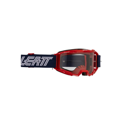 Maske LEATT VIZION 3.5 Rot/Blau Transparente Scheibe