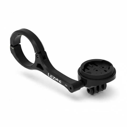 LEZYNE-Lenkerhalterung für GARMIN/WAHOO/LEZYNE-GPS-Geräte, schwarz