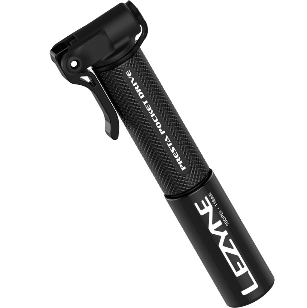 LEZYNE PRESTA POCKET DRIVE Handpumpe Schwarz