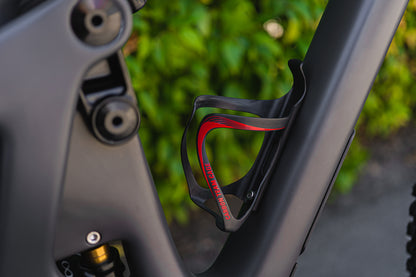 LEZYNE CARBON TEAM Flaschenhalter Schwarz/Rot