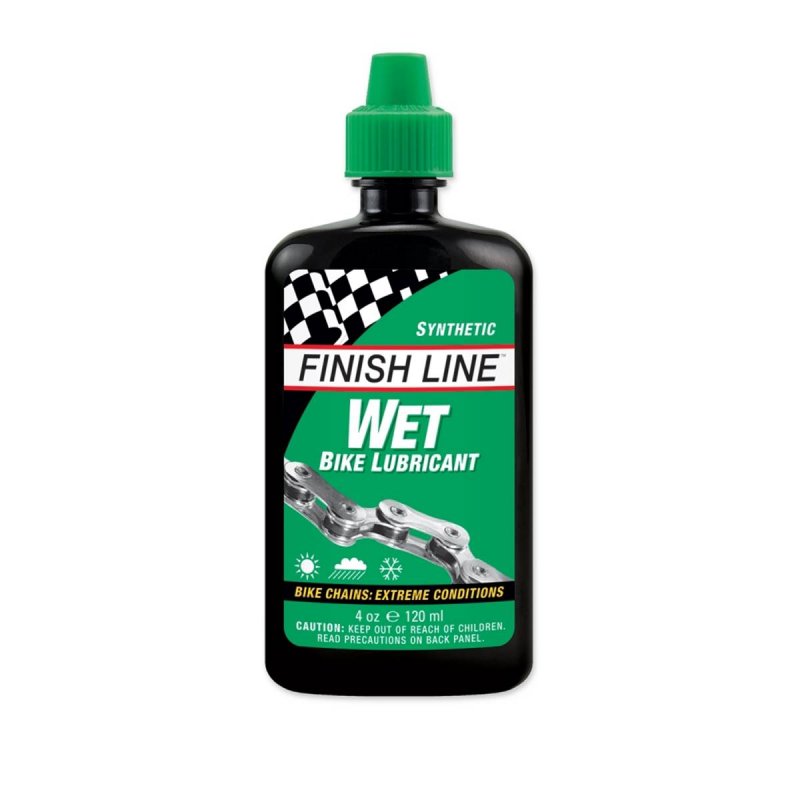 FINISH LINE WET LUBE Büretten-Kettenschmiermittel - Extreme Bedingungen (120ml)