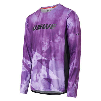 Trikot USWE LUFTIG MTB Langarm Violett
