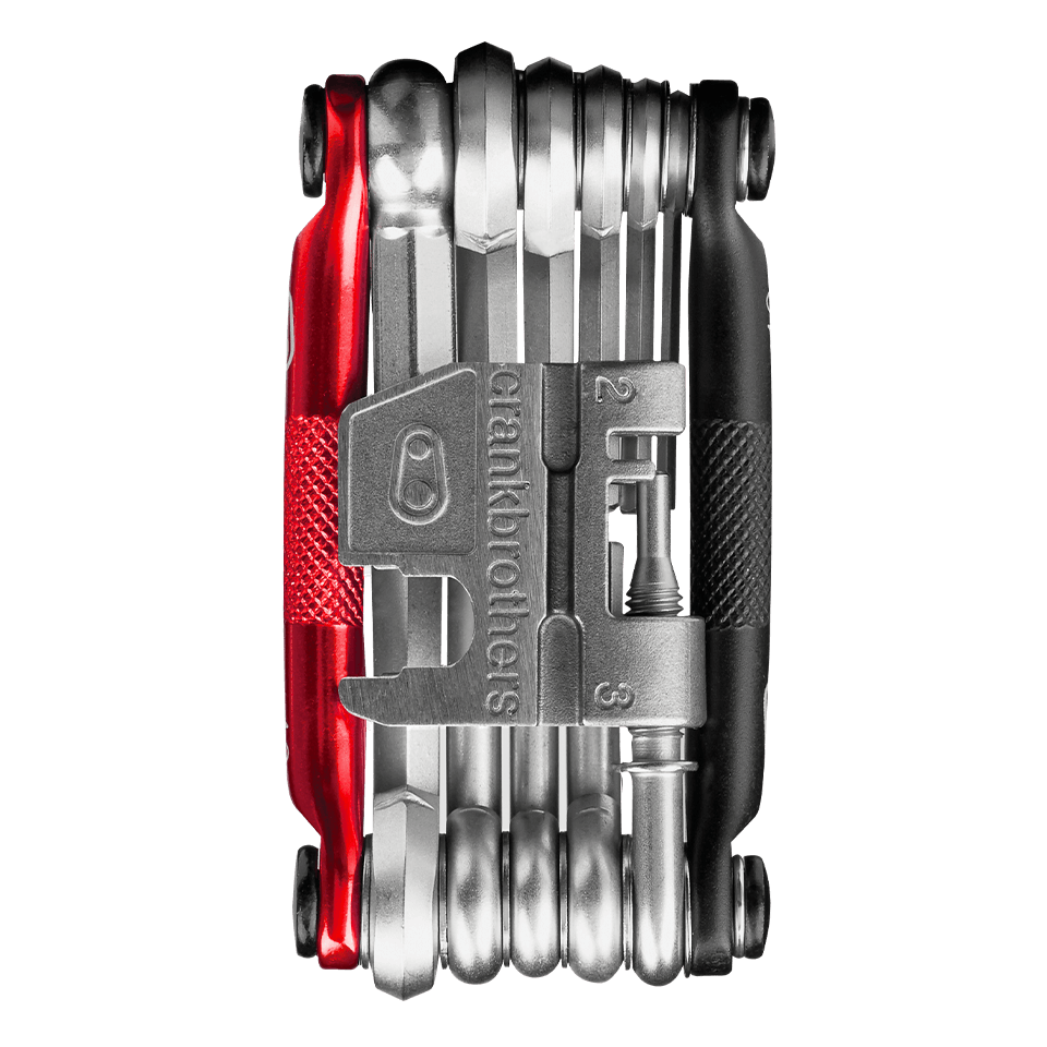 CRANKBROTHERS MULTI-17 Multitool in Schwarz/Rot