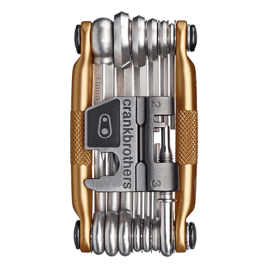 CRANKBROTHERS MULTI-19 Multitool in Gold/Schwarz