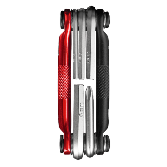 CRANKBROTHERS MULTI-5 Multitool in Schwarz/Rot