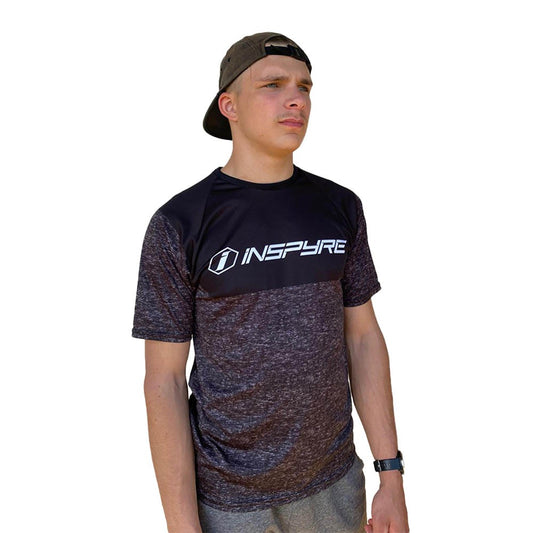 Trikot INSPYRE Training Kurzarm Schwarz