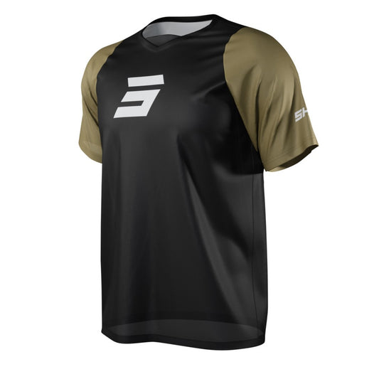 T-Shirt SHOT Neo Defender Schwarz/Gold