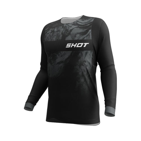 Trikot SHOT Station Charge Schwarz