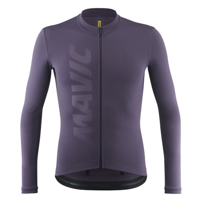 Langarmtrikot MAVIC AKSIUM THERMO Lila