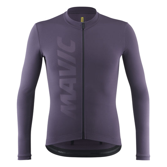 Langarmtrikot MAVIC AKSIUM THERMO Lila