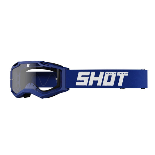 Brille Shot Assault 2.0 Solid Mattblau