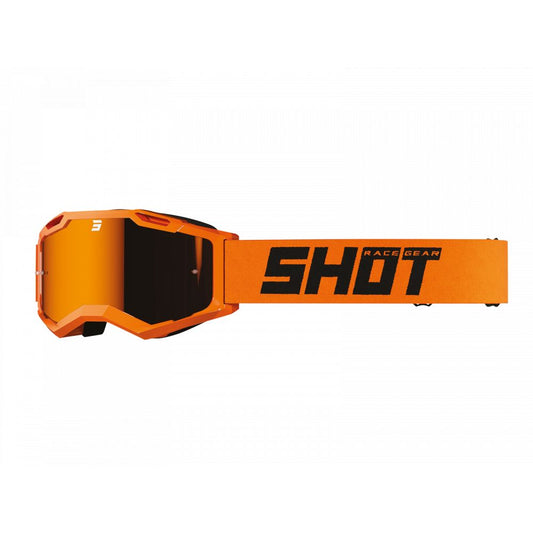 Goggle Shot Assault 2.0 Solid Irridium Neon Orange Glossy