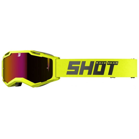 Brille Shot Iris 2.0 Solid Neon Yellow Glossy
