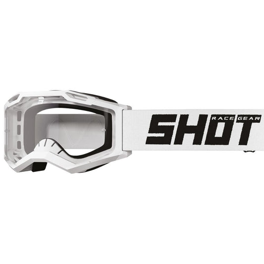 Goggle Shot Rocket Kid 2.0 Weiß Glänzend