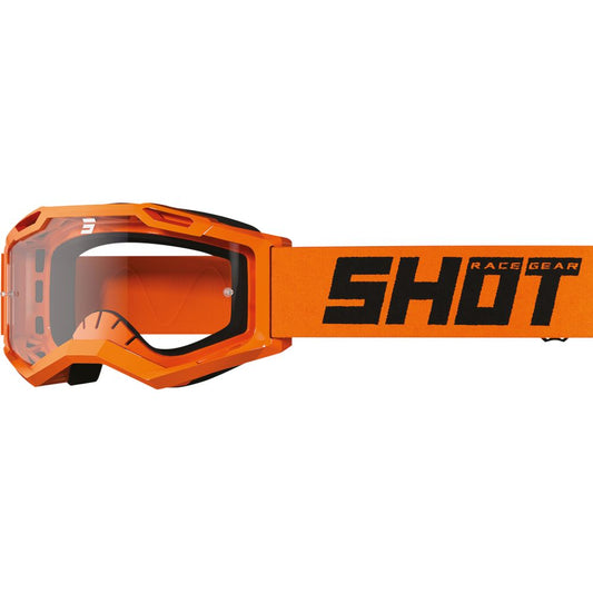 Shot Rocket Kid 2.0 Solid Neon Orange Glossy Goggle